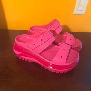 Pink Platform Sandals